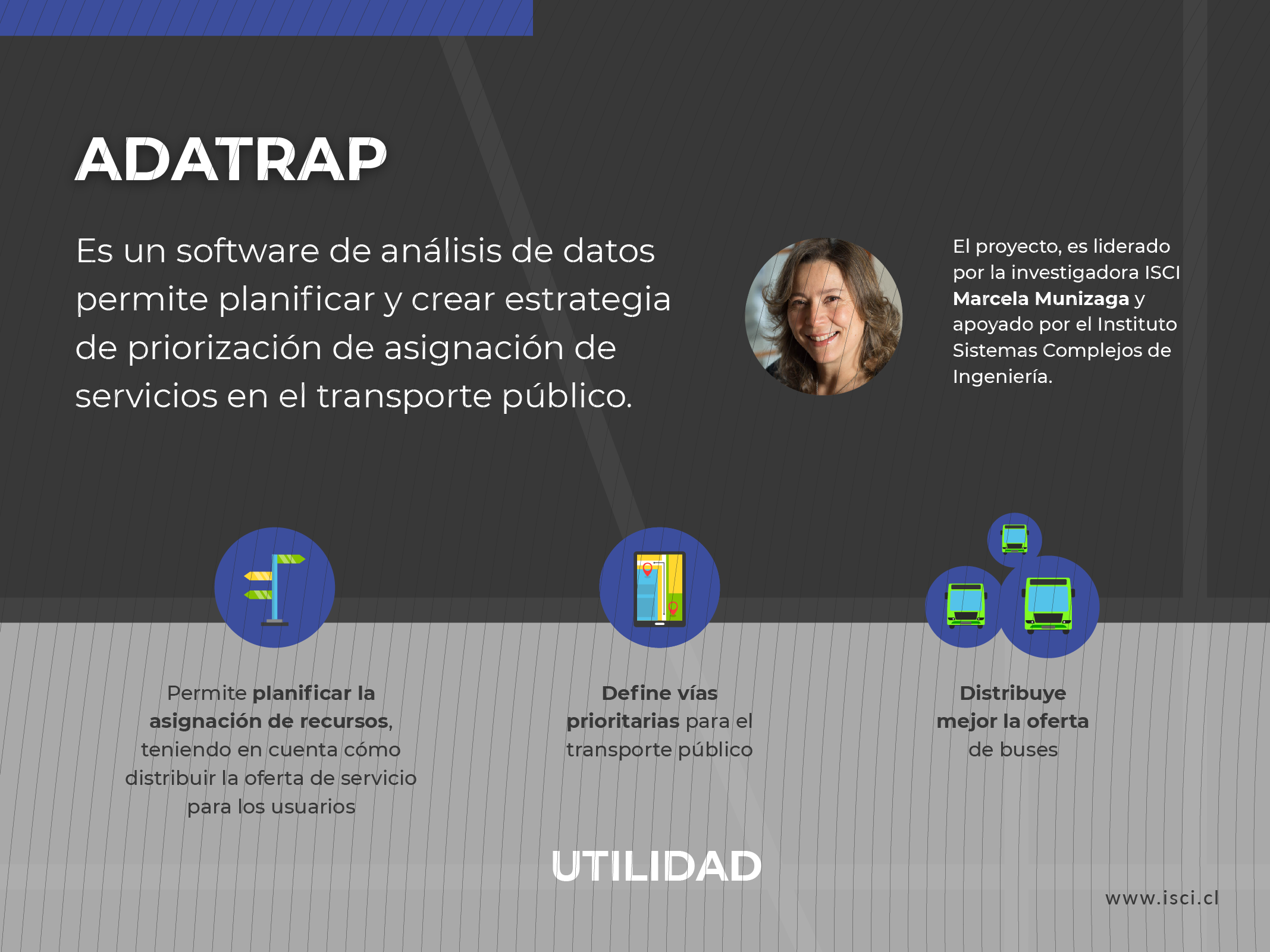 El Big Data orienta al transporte público de Santiago